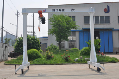 簡易手推龍門吊 簡易手推龍門吊